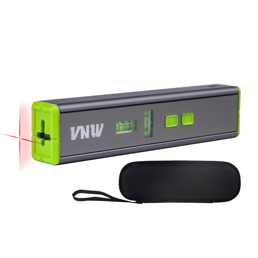 Laser Level with 90°/180° Bubbles and Magnetic - Multipurpose and Portable De...