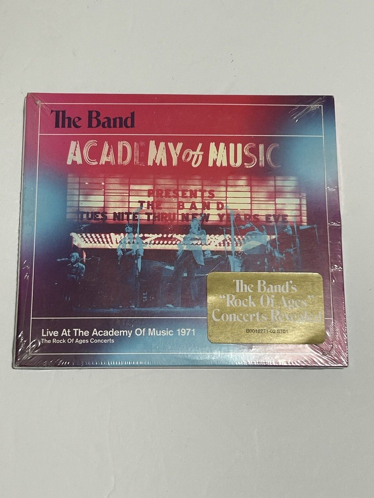 Live at the Academy of Music 1971 by Band. (CD, 2013)-image