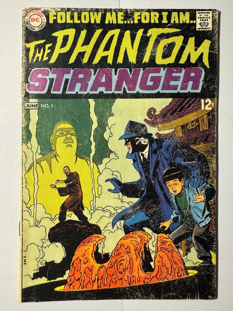 The Phantom Stranger #1 2nd Appearance Silver Age Key Issue (DC Comics 1969)