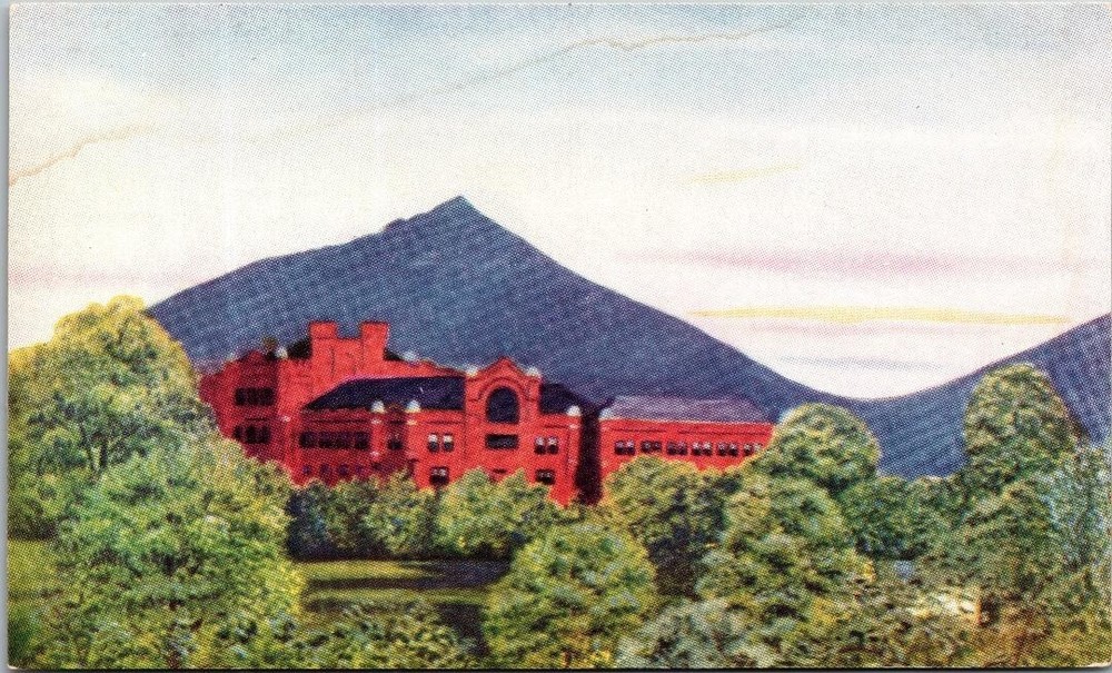 Vtg Academy of Bedford near Lynchburg and Roanoke Virginia Postcard-image