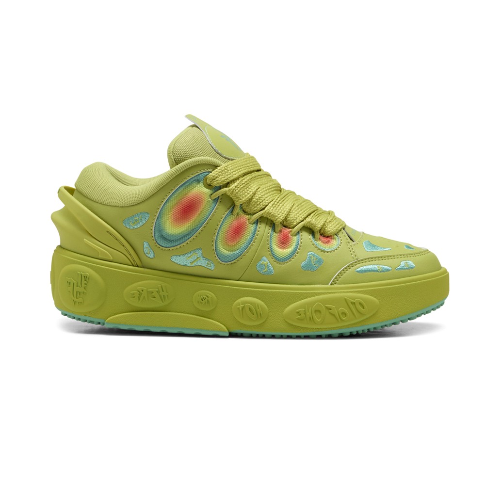 PUMA La Francé Heatmap Lace Up  Mens Green Sneakers Casual Shoes 31169801