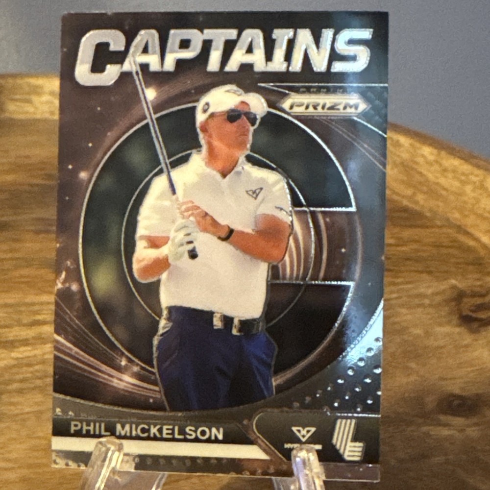 2024 Prizm LIV Golf Phil Mickelson Hyflyers GC #81 Team Captain Card