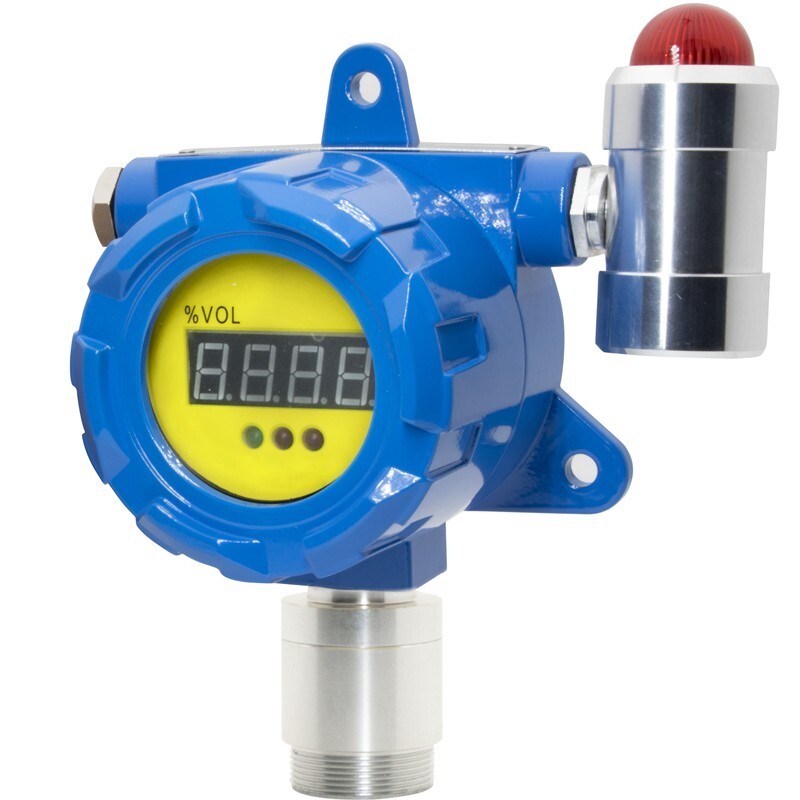 Flammable Gas Detector Ex Combustible Gas Fixed Detector Monitor 0-100%LEL