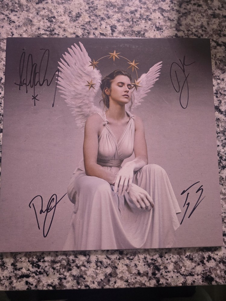Autographed Fit For A King Vinyl Album with Signed Cover and Light Green Vinyl