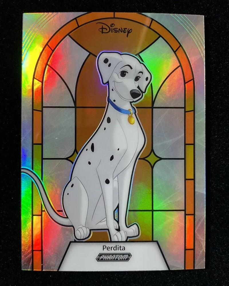 2025 Kakawow Phantom Disney Stained Glass Orange #PD-GLO-77 Perdita 10/50 J55