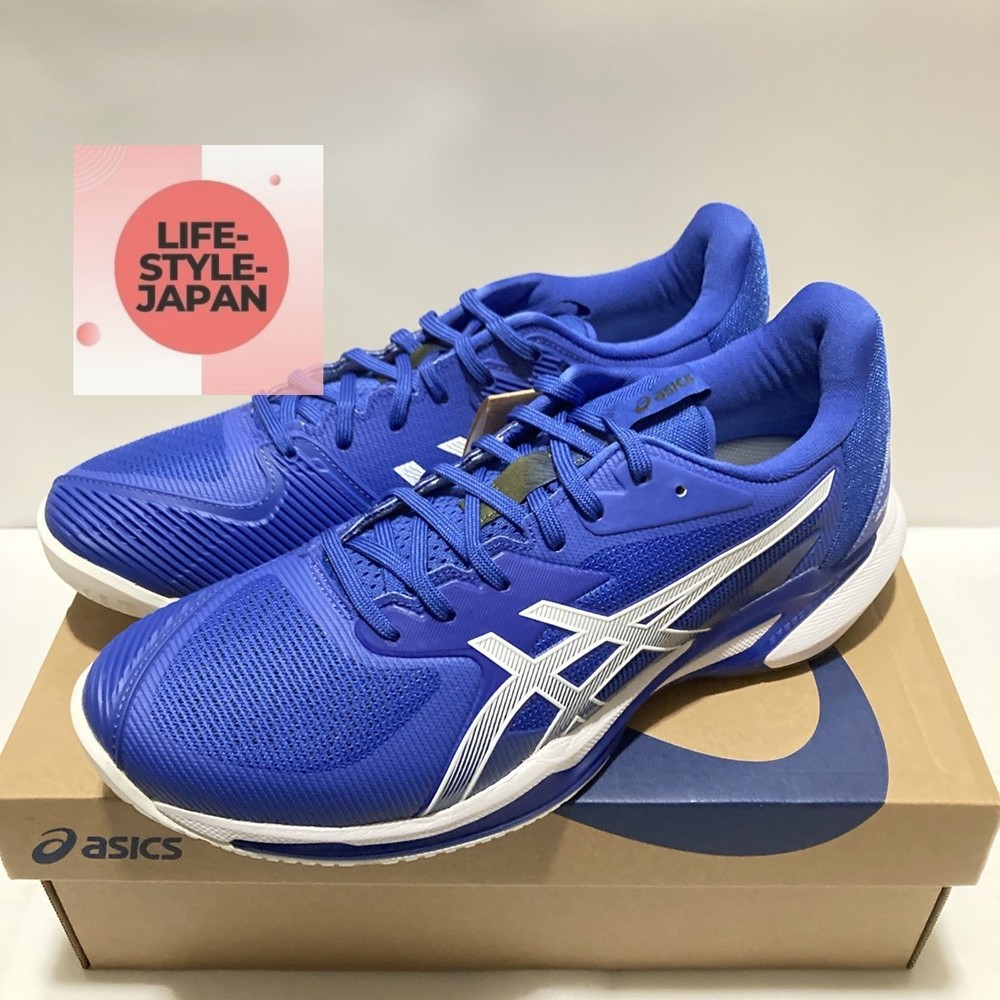 ASICS SOLUTION SPEED FF 3 Standard 1041A438 401 Dark Cobalt/White Men Tennis