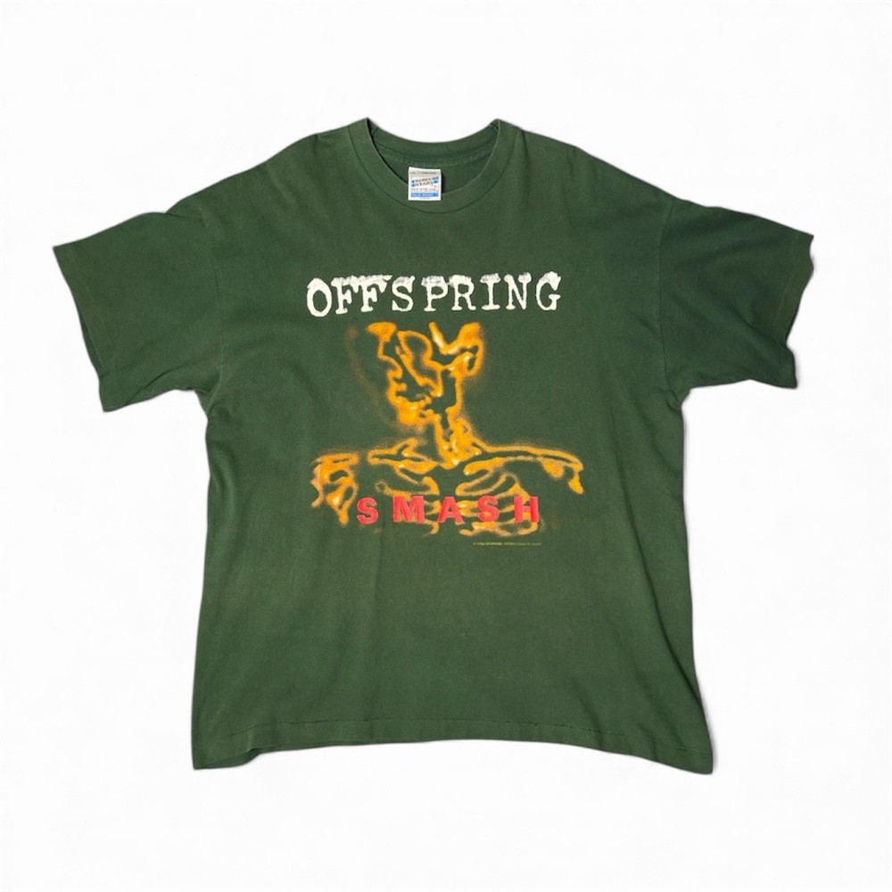 1994 Offspring Smash Vintage Shirt Signed By Noodles Size XL single stitch