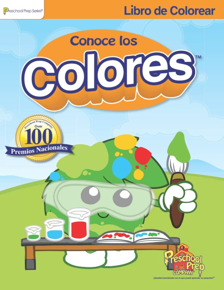 Conoce los Colores Libro Parar Colorear: Meet the Colors Coloring Book (Spanish