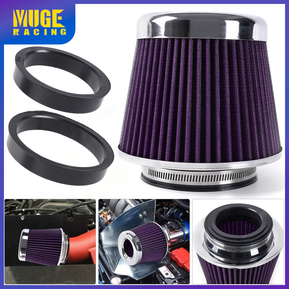 Purple High Flow Performance Cold Air Intake Air Filter 3