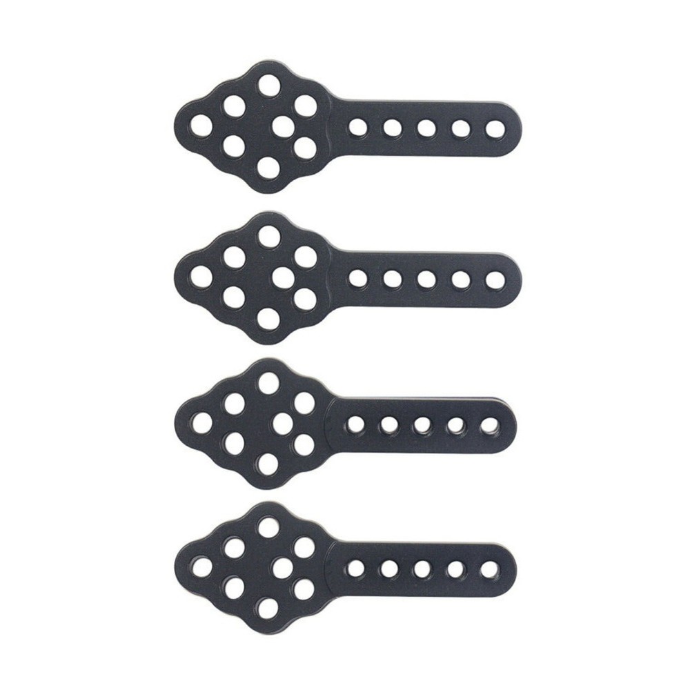 4X Adjustable Black Shock Absorber Mounts For 1/10 RC Axial SCX10 90046 D90 TRX4