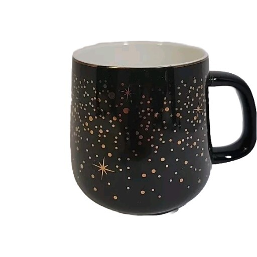 Starry Night Mug with Built-In Beverage Warmer-image