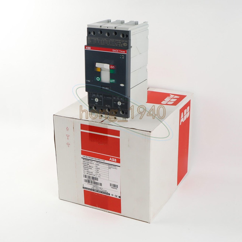 1PCS New ABB SACE TMAX T4N250A 3P 250A Circuit Breaker