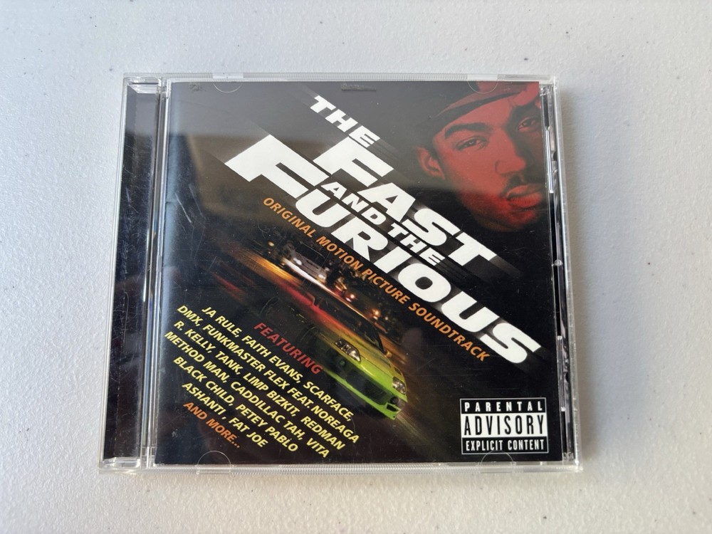 The Fast and the Furious Original Motion Picture Soundtrack (2001, CD)
