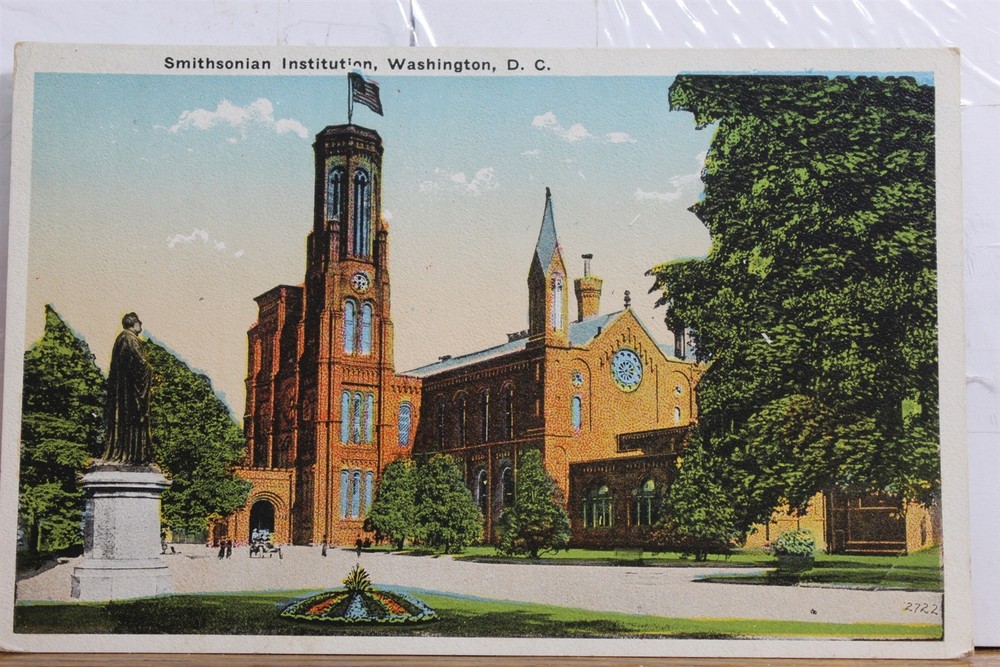Washington DC Smithsonian Institution Postcard Old Vintage Card View Standard PC