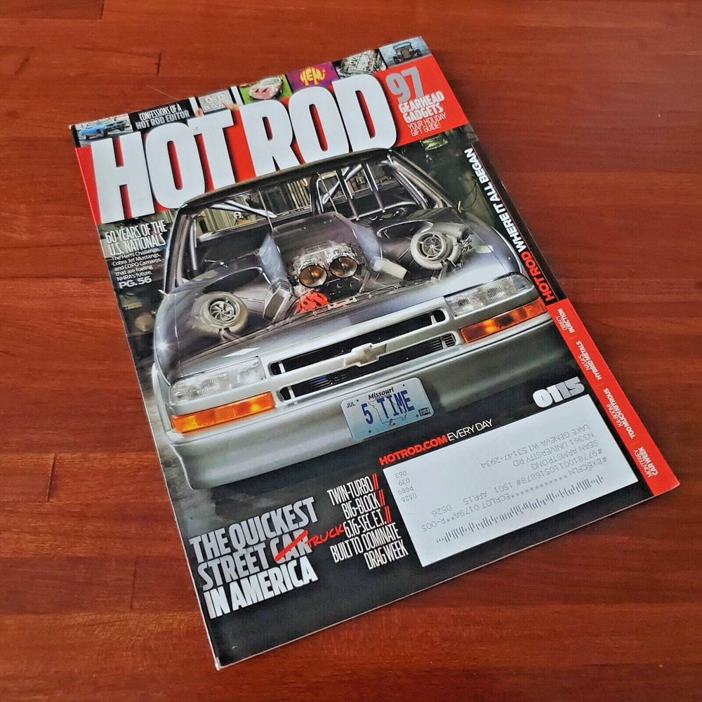 Hot Rod: The Quickest Street Truck In America Big Block Magazine Jan 2015