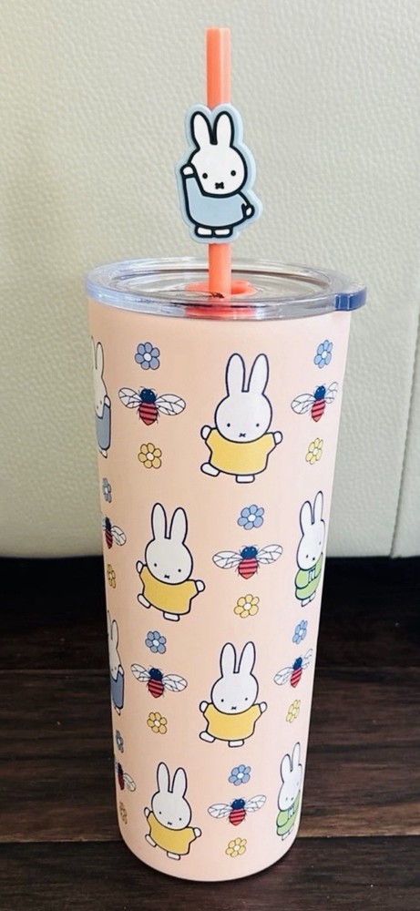🐰NWT Stainless Steel Pink Miffy Tumbler