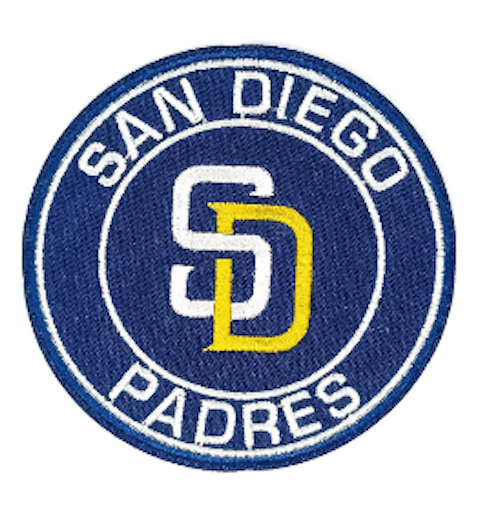 SAN DIEGO PADRES - MLB - VINTAGE BASEBALL - Embroidered Iron-On Patch