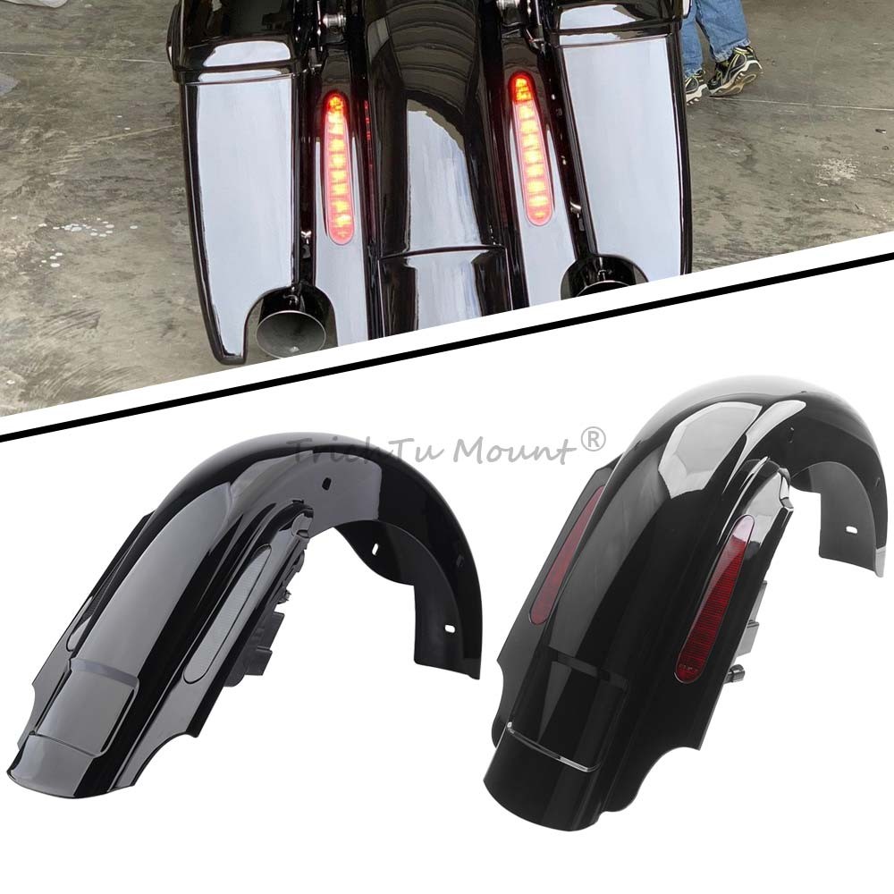 LED Rear Fender System For Harley Touring Street Road Glide 1993-08 Road King
