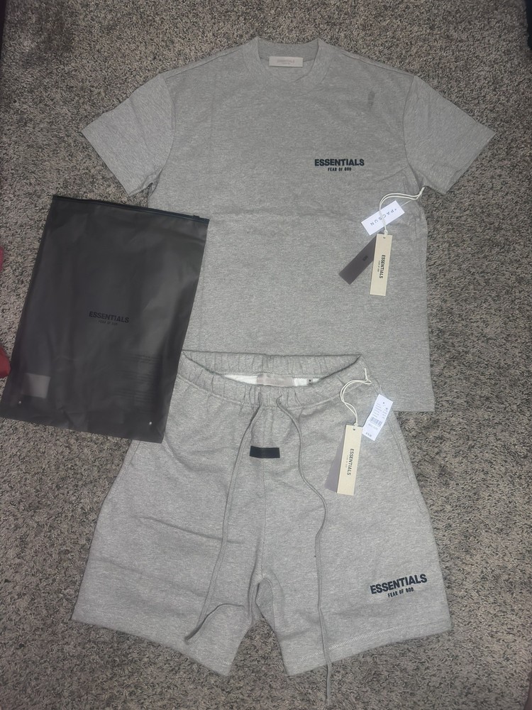 Dark Oat Essentials Tshirt/Shorts set