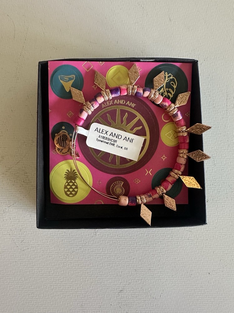 alex and ani bracelet- Pink- NEW