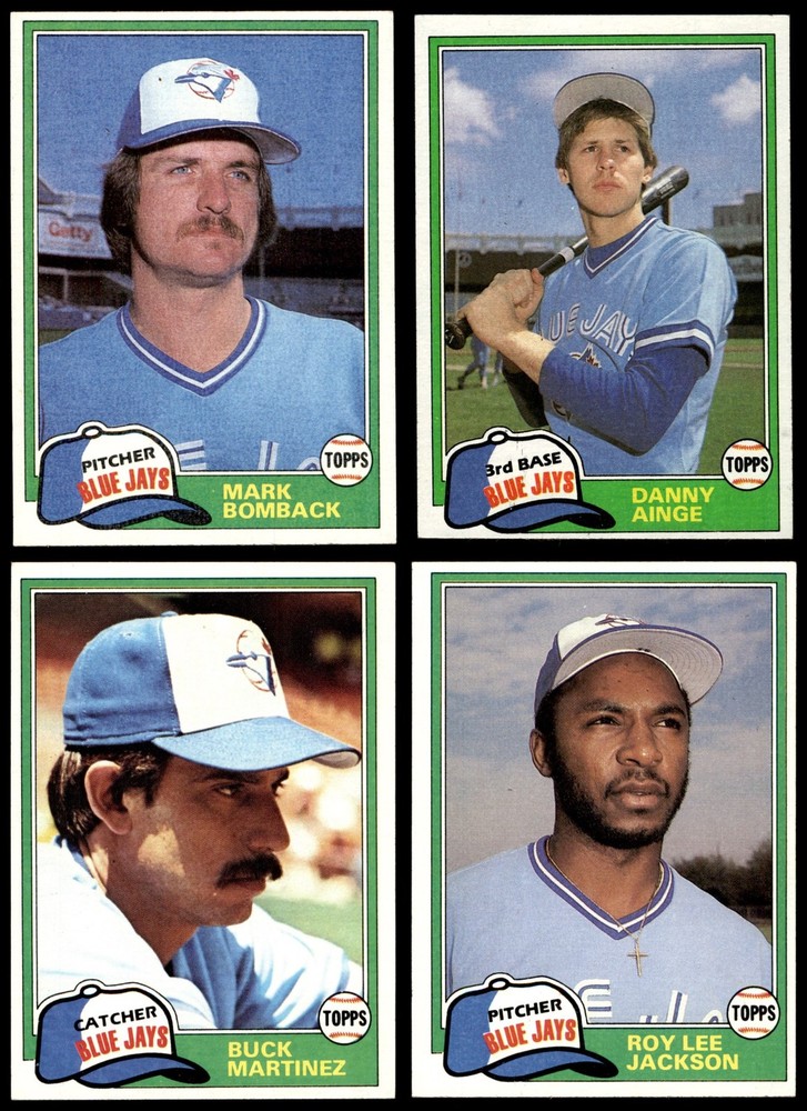 1981 Topps Traded Toronto Blue Jays Team Set 6.5 - EX/MT+ 7035146