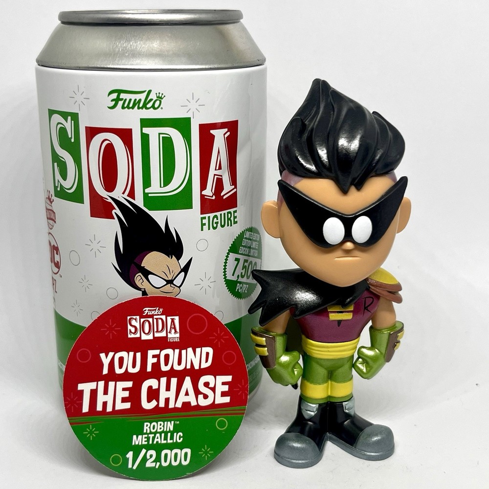 Funko Soda Pop - Robin CHASE - Teen Titans