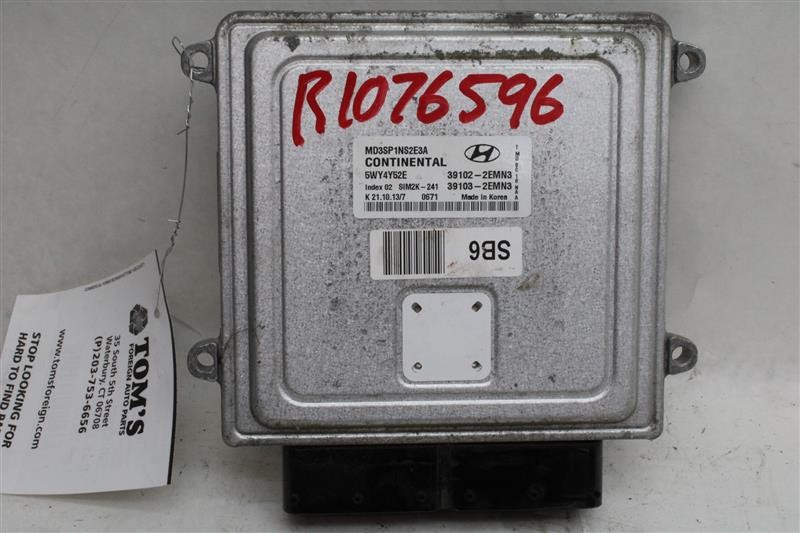 Used Engine Control Module (ECM) fits: 2013 Hyundai Elantra Electronic Control M