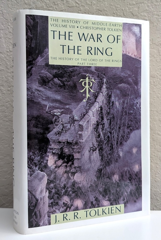 JRR Tolkien = THE WAR OF THE RING - History of Middle-Earth v. 8 = hardcover 1/5