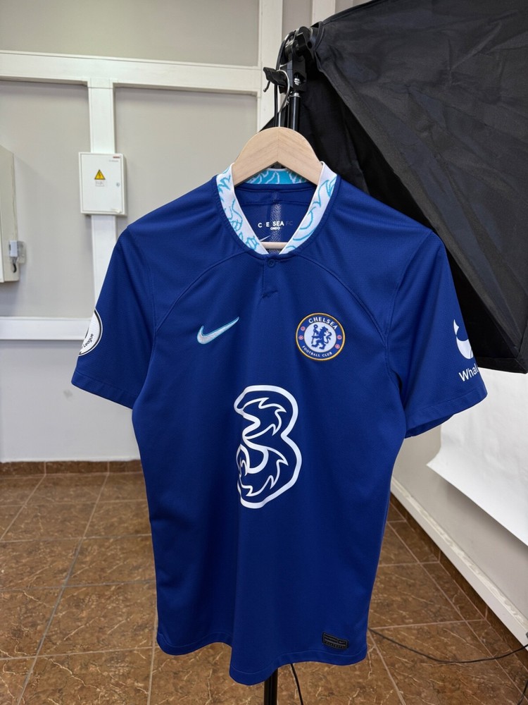 🏴󠁧󠁢󠁥󠁮󠁧󠁿 2023 Nike Chelsea Premier League Soccer Jersey T-Shirt Y2K size S