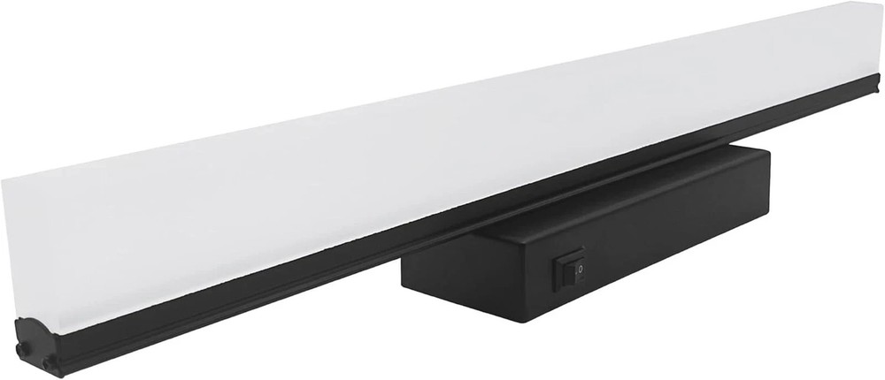 16.5Inch 12V LED RV Vanity Lights Fixtures with On&Off Switch, Matt Black Finish