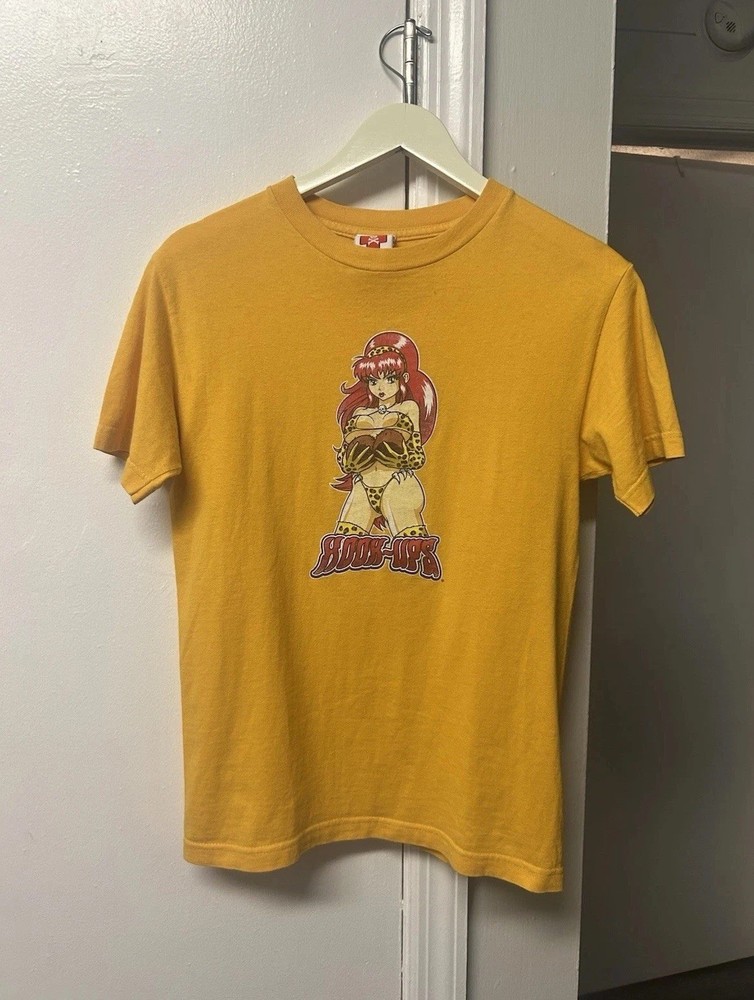 Vintage 90s/2000s Y2K Hook Ups Skate Anime Shirt Size Small