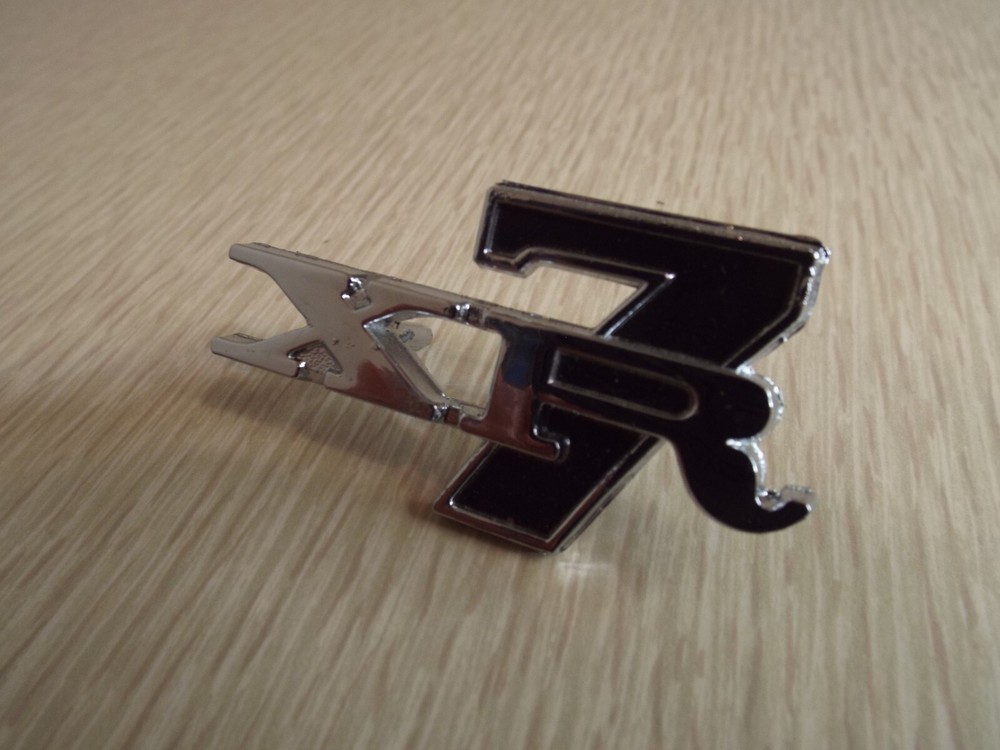 1974-1976 Mercury Cougar XR-7 NOS Black Emblem Badge Ornament Ford