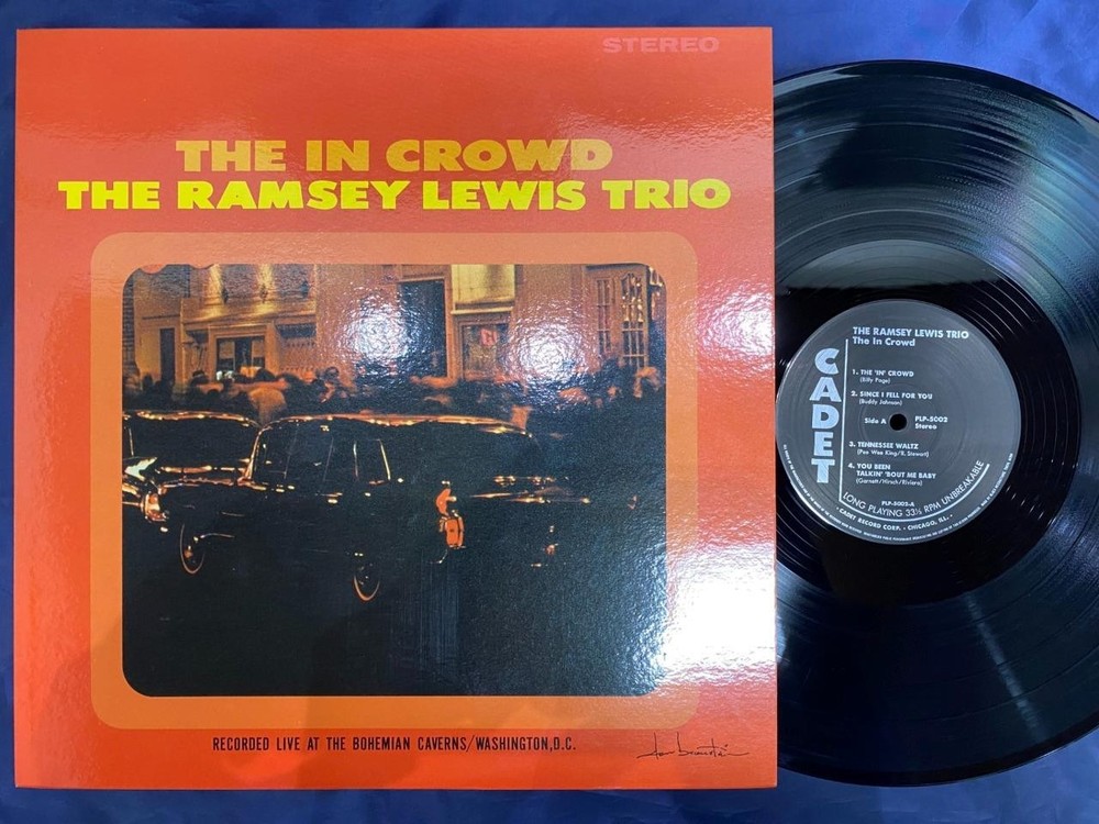 Mint! The Ramsey Lewis Trio The In Crowd Cadet Plp-5002 Stereo Japan Lp