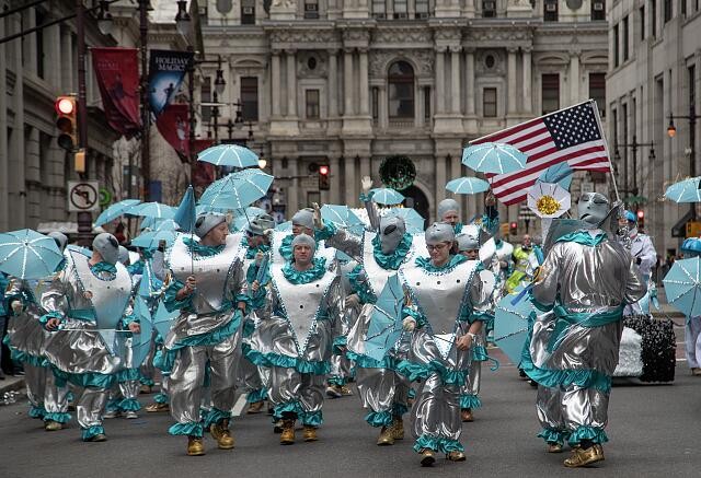 Philadelphia Pennsylvania 2019 Mummers Parade Broad Street New Year`s Day
