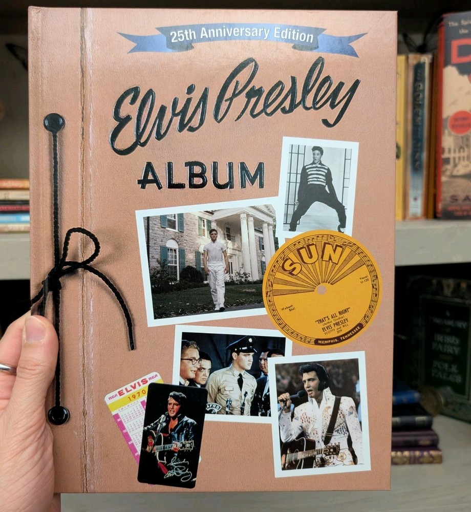 Elvis Presley 25th Anniversary Edition Album Scrapbook Book