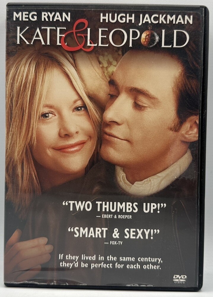 Kate & Leopold  DVD Widescreen Meg Ryan Hugh Jackman Breckin Meyer Philip Bosco