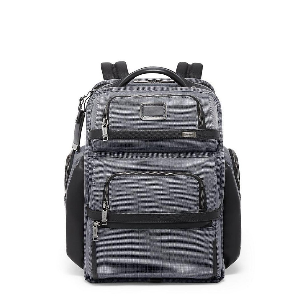 TUMI Alpha X Brief Pack PX6 Fabric Grey