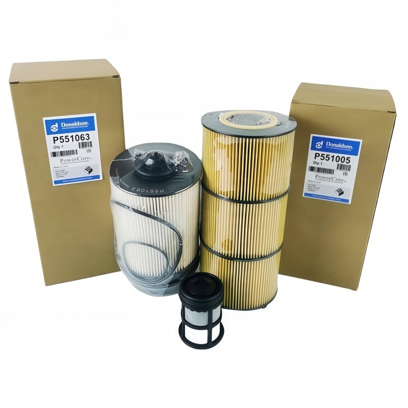 NEW Oil & Fuel Filter Kit Fits P551005 P551063 For Detroit DD13 DD15 DD16