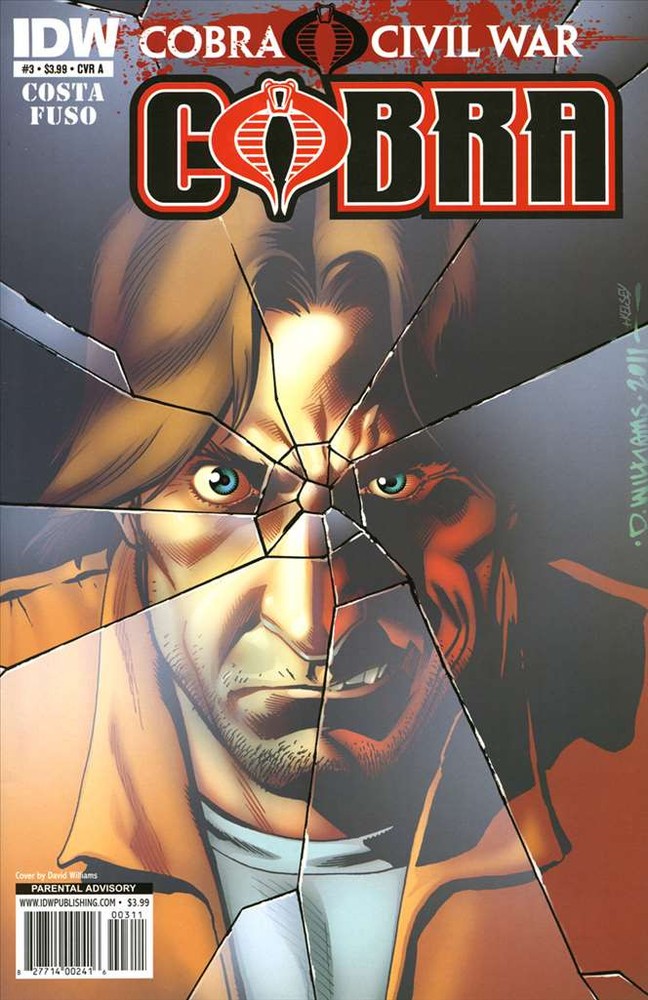 G.I. Joe Cobra Civil War #3A VF/NM IDW with combined shipping