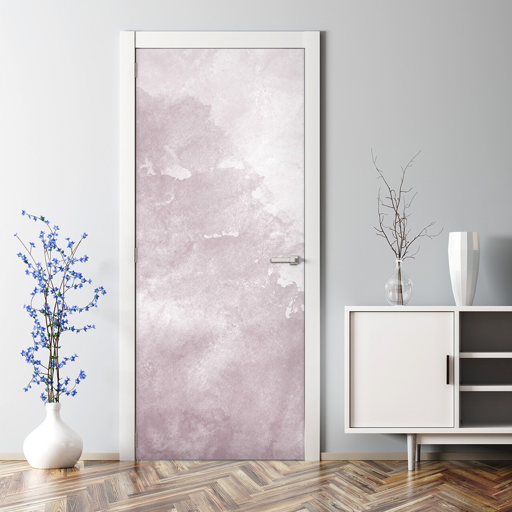 Decal Grunge Paper Texture Bubble Free Door sticker Home Decor