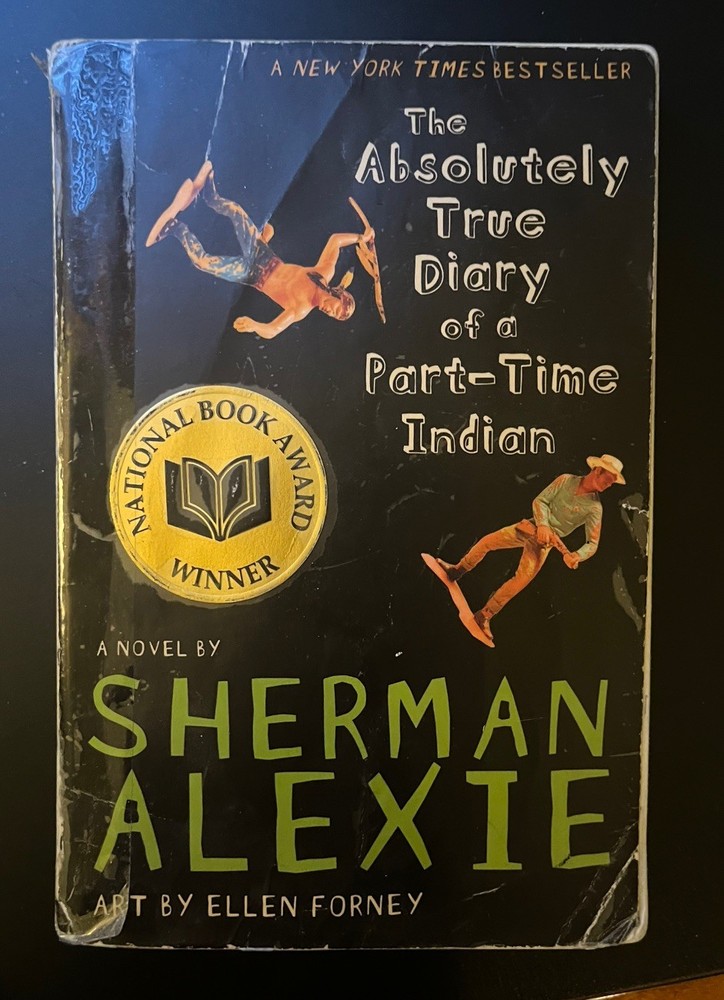 The Absolutely True Diary of a Part-Time Indian - Paperback - FAIR CONDITION