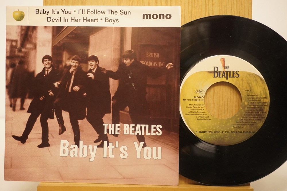 The Beatles 1995 Rock 45 EP Baby Its You on Apple