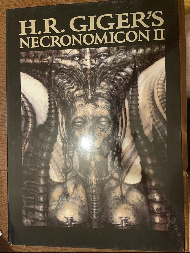Vintage Hc Art Book H.r. Giger Necronomicon Ii 2 Morpheus Hr