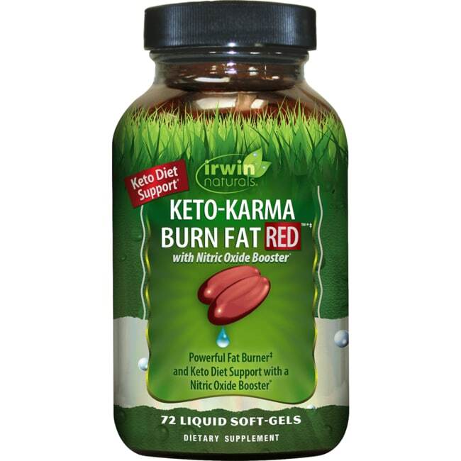 Irwin Naturals Keto-Karma Burn Fat Red 72 Sgels