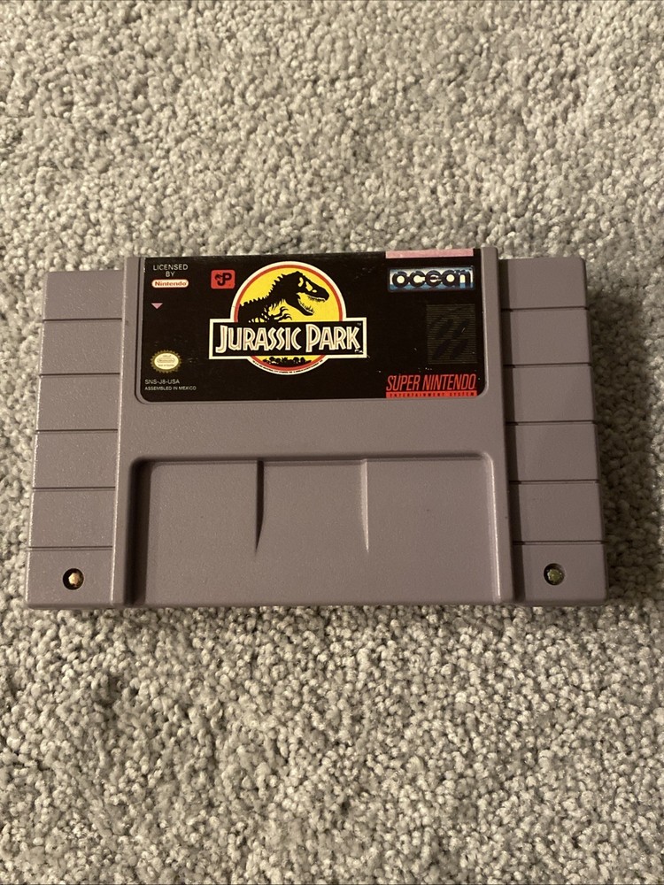 Jurassic Park (Super Nintendo Entertainment System, 1993) Tested