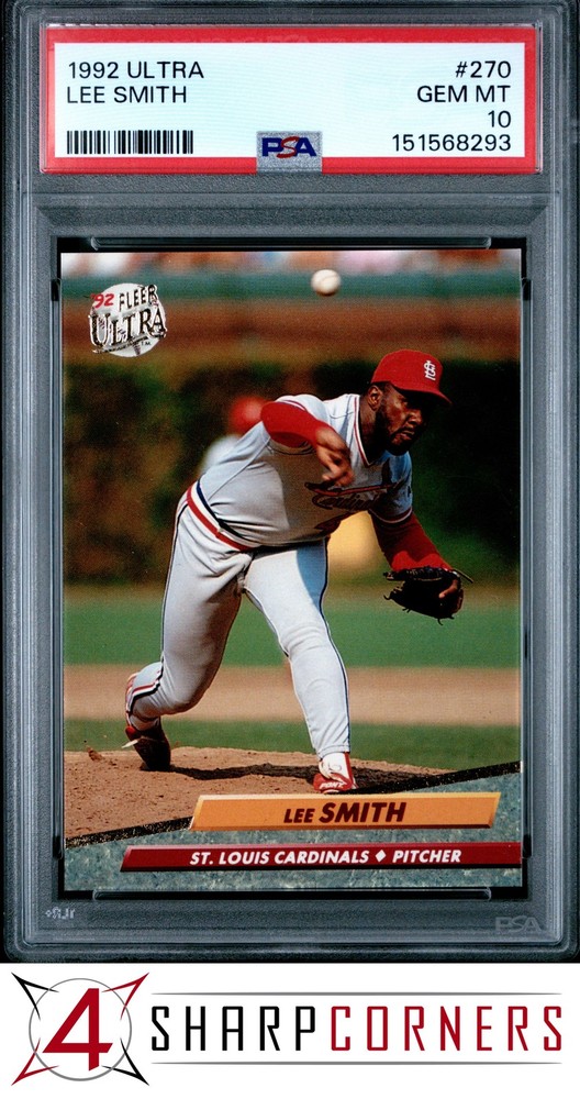 1992 Ultra #270 Lee Smith Cardinals Hof Psa 104SC: The hobby’s top consignment resource on eBay!