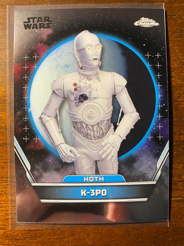 2024 Topps Chrome Star Wars Hyperspace K-3PO #28 Hoth