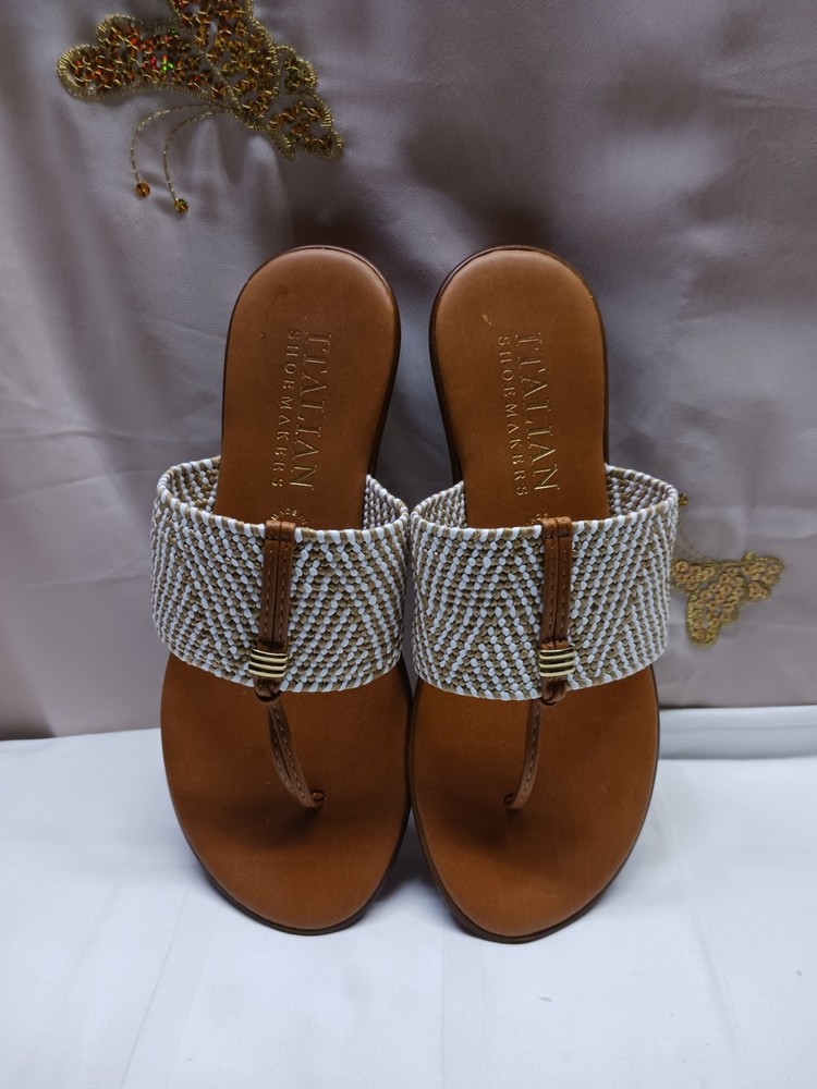 ITALIAN Shoemakers Women's Briley Sandal / Size 7 / Made In Italy