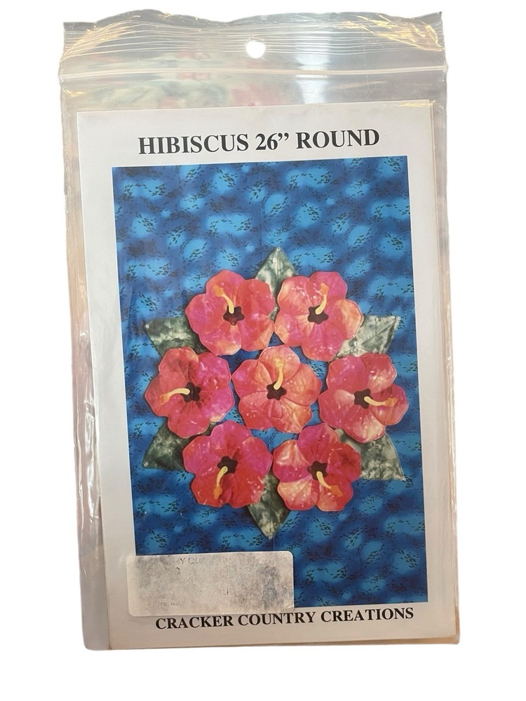 Cracker County Creations Hibiscus Quilt Pattern By Judy Herbe 2003