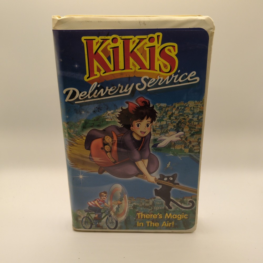 Kiki's Delivery Service (VHS, 1998) Clamshell Hayao Miyazaki, Studio Ghibli